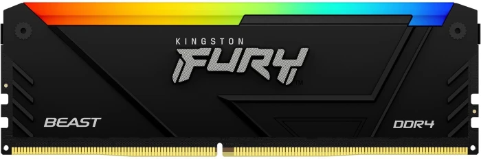 Оперативная память DDR4 Kingston Fury Beast RGB 32 ГБ 2666MHz (KF426C16BB2A/32)