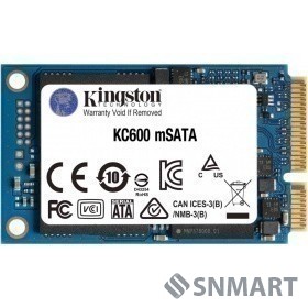 Kingston SSD 256GB KC600 Series SKC600MS/256G mSATA