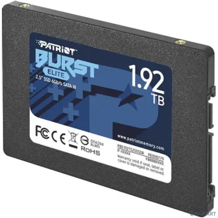 Накопитель SSD Patriot SATA III 1920Gb PBE192TS25SSDR Burst Elite 2.5"