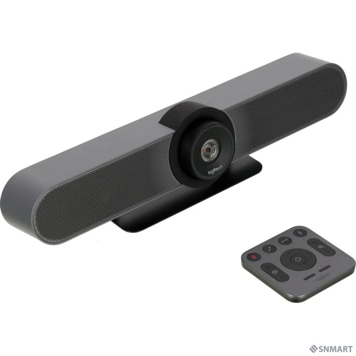 960-001102 Logitech MeetUp ConferenceCam [Ultra HD 4K, 2160p/30fps, пульт ДУ, интегрированная аудиосистема, USB-кабель 5м, в комплекте крепление и фурнитура для установки на стене]