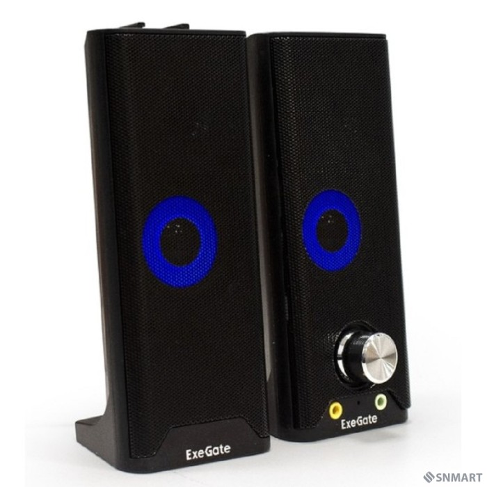 ExeGate Accord 280 (питание USB, Bluetooth, 2х3Вт (6Вт RMS), 60-20000Гц, цвет черный, RGB подсветка, с возможностью трансформации в саундбар, Color Box)