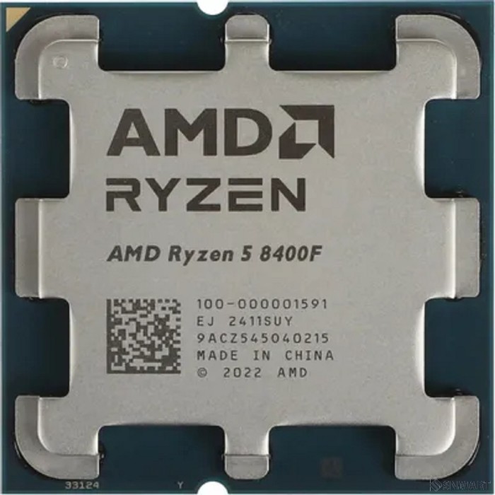 CPU AMD Ryzen 5 8400F OEM (100-000001591) [Phoenix, 4nm, C6/T12, Base 4,20GHz, Turbo 4,70GHz, without graphics, L3 16Mb, TDP 65W, AM5]