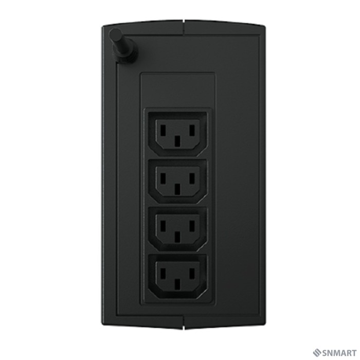 CyberPower UTC650EI ИБП [Line-Interactive, Tower, 650VA/360W (IEC C13 x 4), 12В/5 Ач х 1]