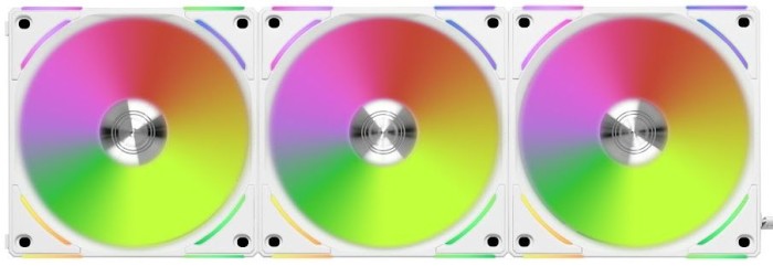 Вентилятор для корпуса Lian-Li Uni Fan ALV2 (G99.12ALV23W.00) 120мм белый