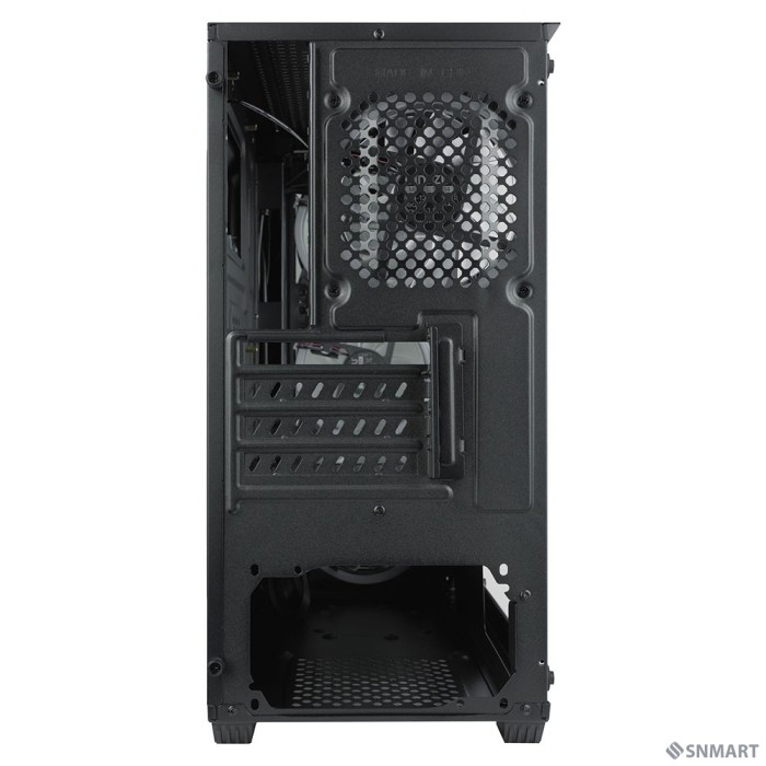 Ginzzu CL610 mATX FAN 4*12FRGB Белый