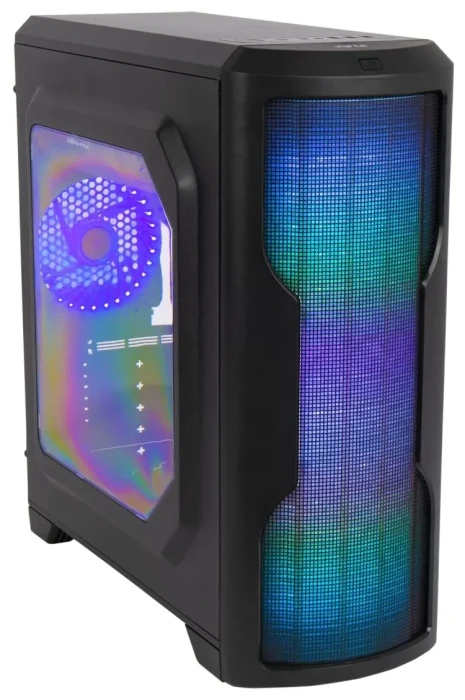 Компьютерный корпус Hiper M62 черный без БП ATX