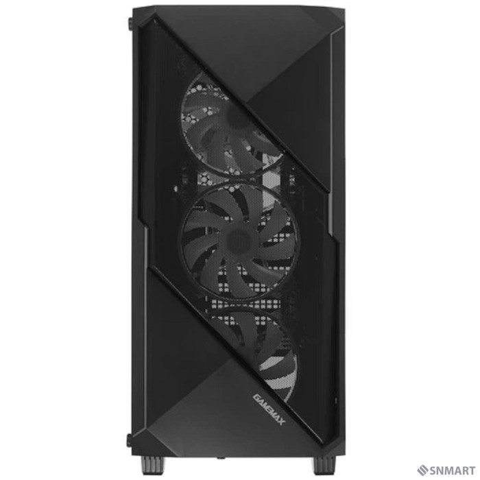 GameMax [REVOLT] ATX,Черн,USB3.0,Зак.стекло,1*120мм вент+контроллер без БП [MFG.3606]