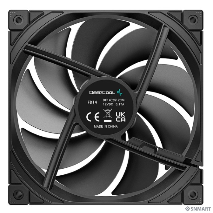 Case fan Deepcool FD14 черный (R-FD14-BKNPN1-G)