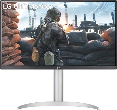 Монитор LG 27&quot; UltraFine 27UP650-W IPS 4K 60Гц серебристый (27UP650-W.ARUZ)