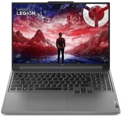 Ноутбук Lenovo Legion Slim 5 16AHP9 Ryzen 7 8845HS 32Gb SSD1Tb NVIDIA GeForce RTX4060 8Gb 16&quot; IPS WQXGA (2560x1600) noOS grey WiFi BT Cam (83DH005NRK)