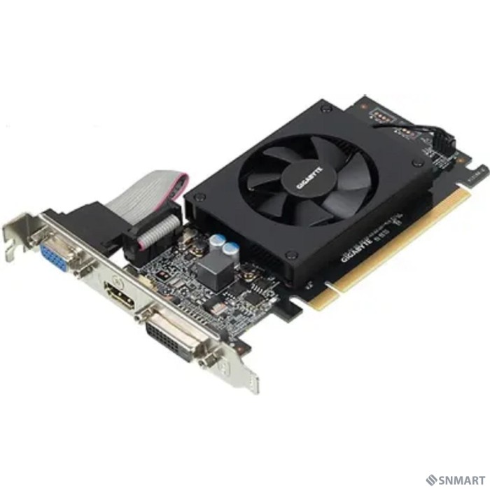 Gigabyte GV-N710D3-2GL (V2.0) RTL [GT710, 2Gb, 64bit, DDR3, D-Sub, DVI, HDMI, PCI-E]