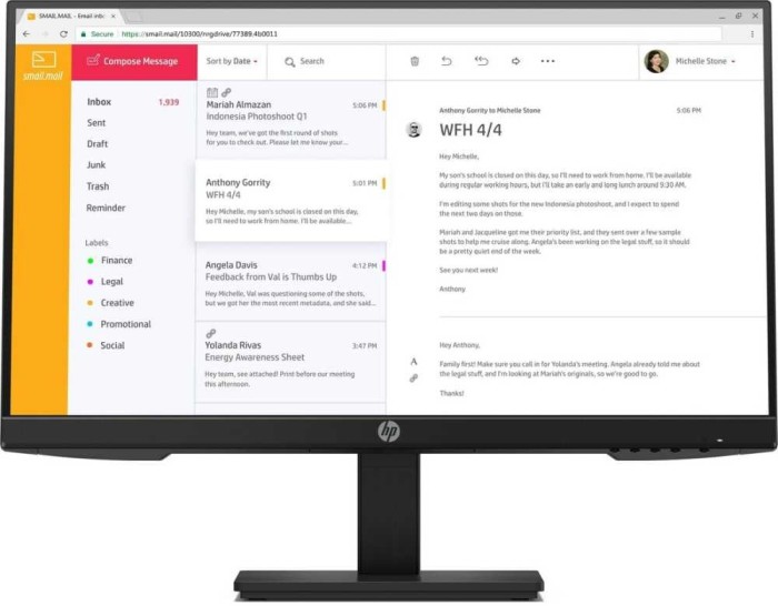 Монитор HP 23.8" P24h G4 IPS FHD 75Гц черный (7VH44AA)