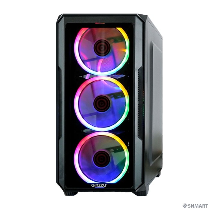 Ginzzu CL690 mATX FAN 4*12FRGB