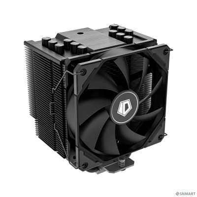 Cooler ID-Cooling SE-226-XT BLACK LGA1700/1200/115X/AM4 (8шт/кор, TDP 250W, PWM, 6 тепл.трубкок  + медная база, FAN 120mm, черный) RET