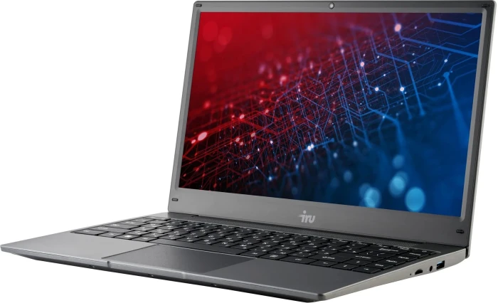 Ноутбук IRU Калибр 14TLH Core i3 1115G4 8ГБ SSD 512ГБ Intel UHD Graphics 14.1" IPS FHD Free DOS серый 4500mAh (1976591)