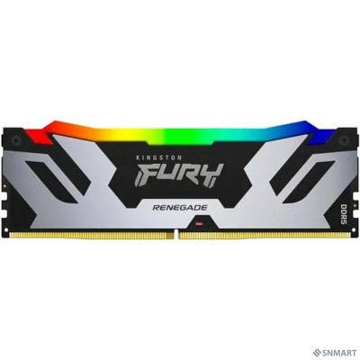 Память оперативная/ Kingston 16GB 7600MT/s DDR5 CL38 DIMM FURY Renegade RGB XMP KF576C38RSA-16