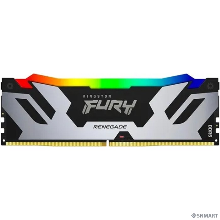 Память оперативная/ Kingston 16GB 7600MT/s DDR5 CL38 DIMM FURY Renegade RGB XMP KF576C38RSA-16