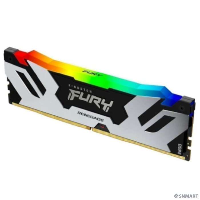 Память оперативная/ Kingston 16GB 7600MT/s DDR5 CL38 DIMM FURY Renegade RGB XMP KF576C38RSA-16