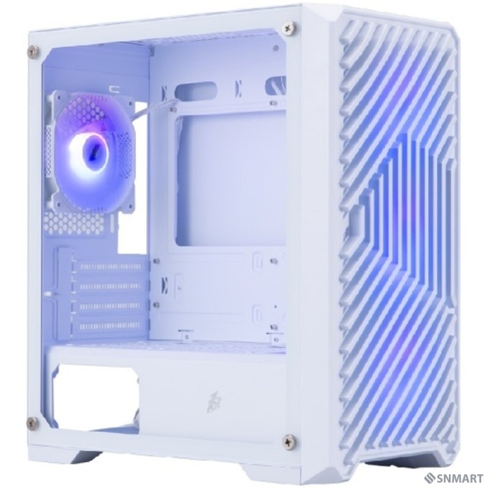 1STPLAYER TRILOBITE T5 ARGB White / mATX / 4x120mm ARGB fans / T5-WH-4F7-W
