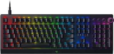 Клавиатура Razer Blackwidow V3 Pro механическая черный USB беспроводная BT/Radio Multimedia for gamer LED (подставка для запястий)