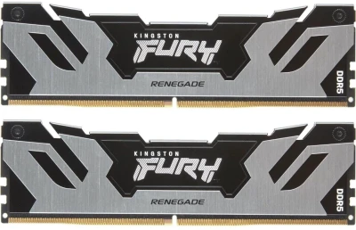 Оперативная память DDR5 Kingston Fury Renegade XMP 2x48 ГБ 6400MHz (KF564C32RSK2-96)