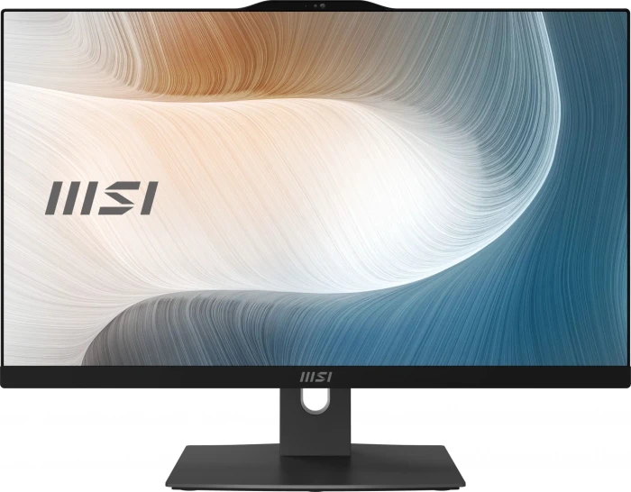 Моноблок MSI Modern AM242P 12M-668XRU 23.8" Full HD i7 1260P (2.1ГГц) 16ГБ SSD 512ГБ Iris Xe noOS БП 120W (клавиатура, мышь, камера) черный (9S6-AE0711-845)