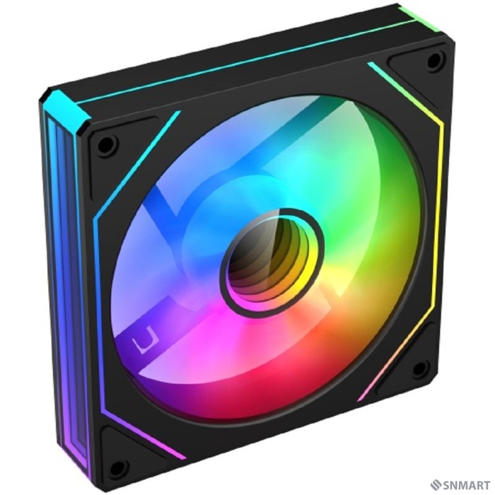 Case fan Deepcool CG530 FAN BK (PWM, ARGB, черный, 800-1600об/мин, 120мм) Bulk