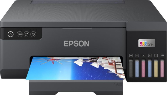 Принтер струйный Epson L8050 (C11CK37405/C11CK37506/37507) A4 WiFi черный