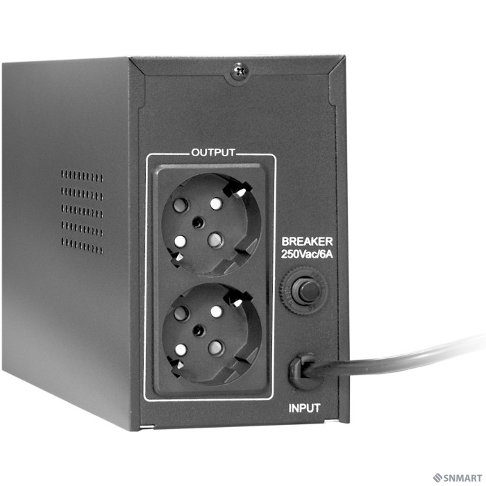 Exegate EP244541RUS ИБП Exegate Power  Back BNB-400  <400VA, Black, 2 евророзетки>