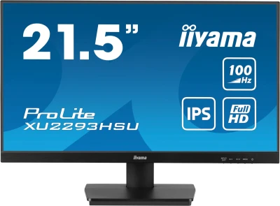Монитор Iiyama 21.5&quot; ProLite XU2293HSU-B6 IPS FHD 100Гц черный (XU2293HSU-B6)