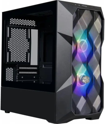 Компьютерный корпус Cooler Master MasterBox TD300 Mesh черный без БП mATX