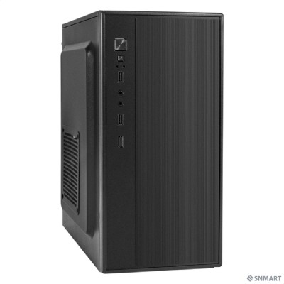 ExeGate BAA-408 (mATX, без БП, 2*USB, HD Audio, черный)