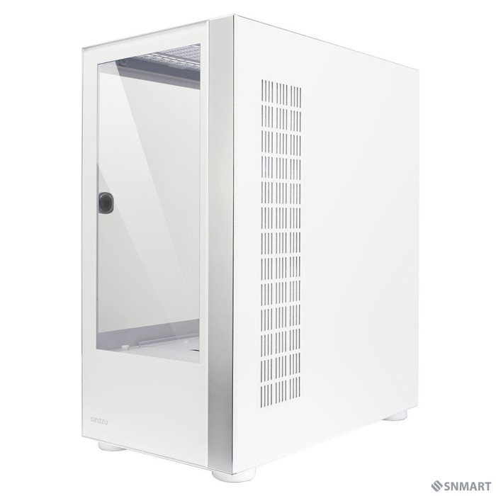 Ginzzu GL770 FAN 12MW6 RGB*4 USB3.0 CRC10 Белый