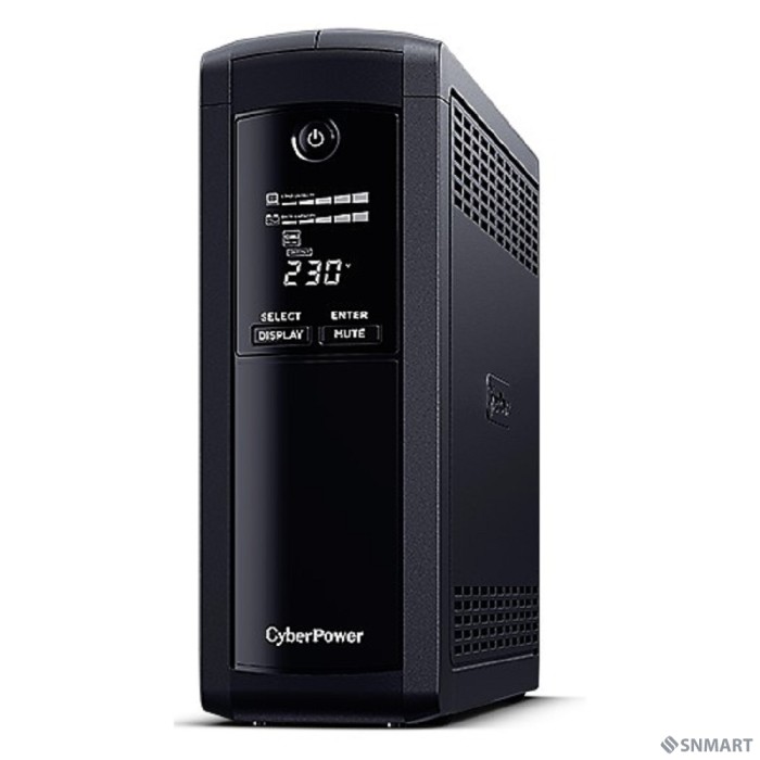 CyberPower VP1600EILCD ИБП [Line-Interactive, Tower, 1600VA/960W USB/RS-232/RJ11/45  (4 + 4 IEC С13), 12В/9 Ач х 2]