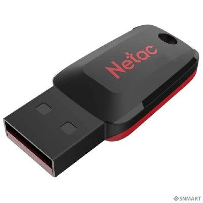 Netac USB Drive 16GB U197 &lt;NT03U197N-016G-20BK&gt;, USB2.0, пластиковая, черная