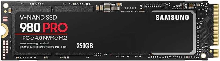 Накопитель SSD Samsung PCIe 4.0 x4 250GB MZ-V8P250BW 980 PRO M.2 2280