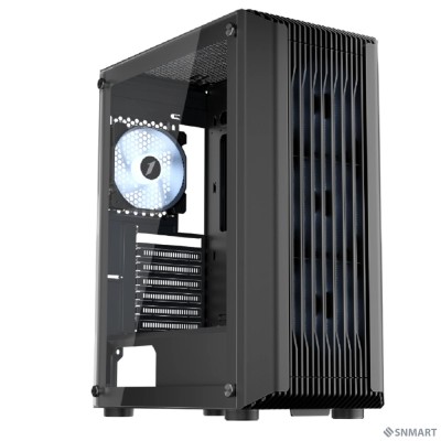 1STPLAYER BULLET HUNTER H6 ARGB Black / ATX / 4x120mm ARGB fans / H6-BK-4F7