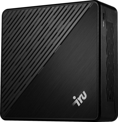 Неттоп IRU 11N1MS (мини-пк) N100 (0.8ГГц) 8ГБ SSD 256ГБ UHDG Free DOS БП 65W черный (1992626)