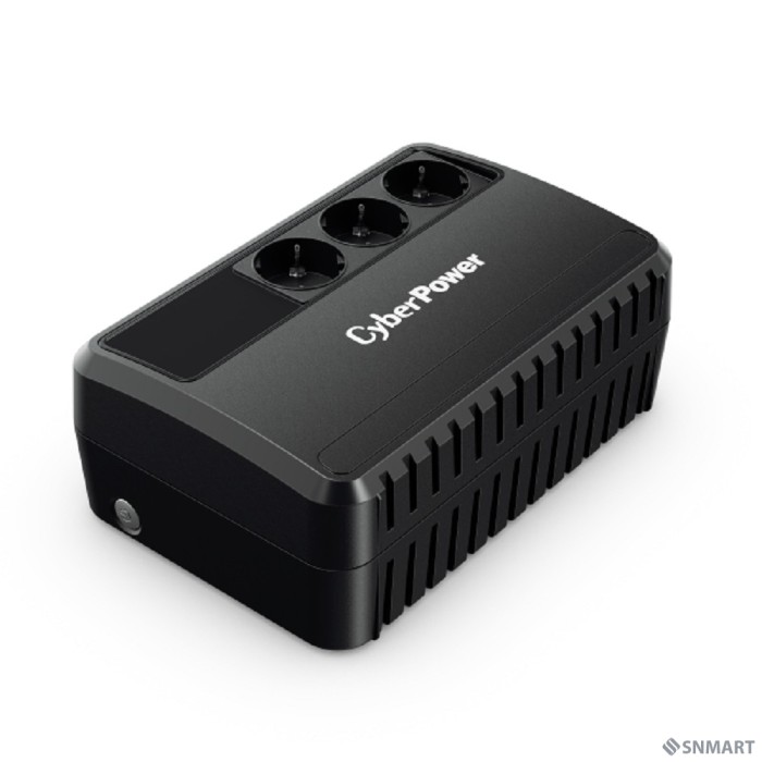 CyberPower BU600E ИБП [Line-Interactive, 600VA/360W (3 EURO), 12В/5 Ач х 1]