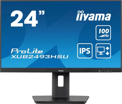 Монитор Iiyama 23.8&quot; ProLite XUB2493HSU-B6 IPS FHD 100Гц черный (XUB2493HSU-B6)