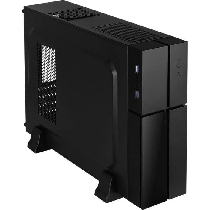 Компьютерный корпус Aerocool Playa Slim черный без БП mATX