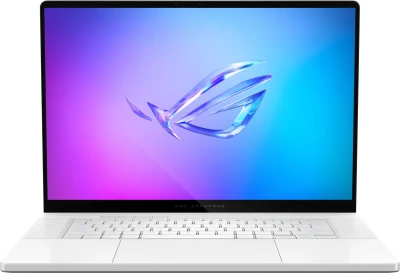 Ноутбук Asus ROG Zephyrus G16 GA605WI-QR111 Ryzen AI 9 HX 370 32Gb SSD1Tb NVIDIA GeForce RTX4070 8Gb 16&quot; OLED 2.5K (2560x1600) noOS white WiFi BT Cam Bag (90NR0J92-M00760)
