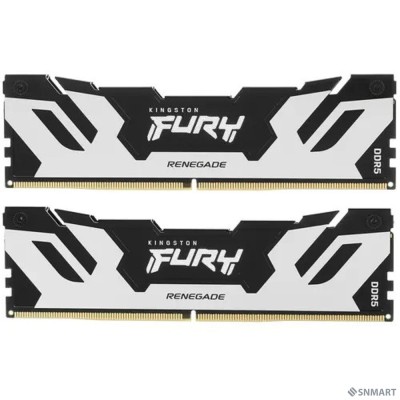 Kingston 32GB 7200MT/s DDR5 CL38 DIMM (Kit of 2) FURY Renegade Silver XMP KF572C38RSK2-32