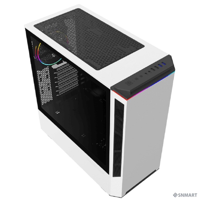 GameMax Корпус Paladin White T801 без БП (Midi Tower, ATX, ,Белый, Зак.стекло, USB 3.0)