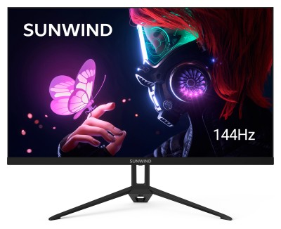 Монитор SunWind 27&quot; SUN-M27BA108 IPS FHD 144Гц черный (SUN-M27BA108)