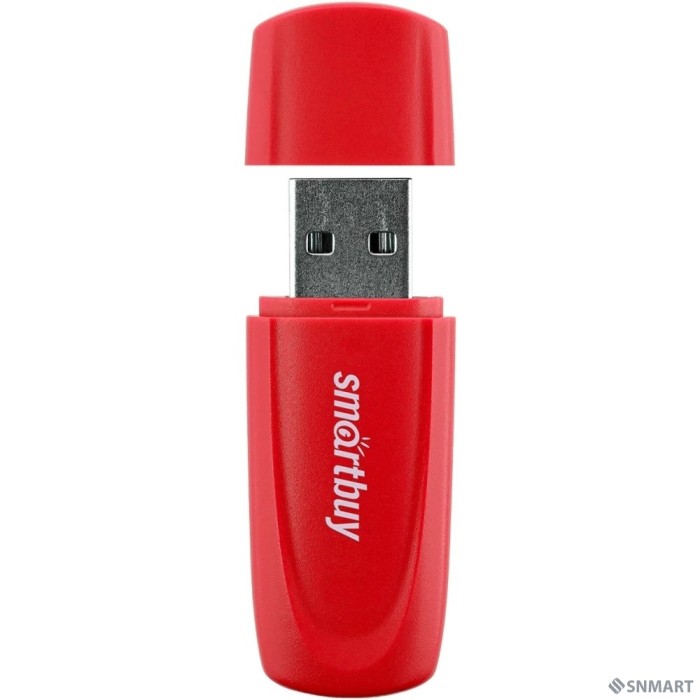 Smartbuy USB Drive 8GB Scout Red (SB008GB2SCR) UFD 2.0