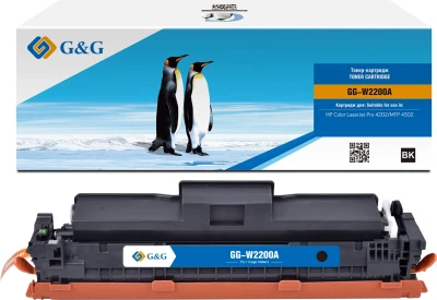 Картридж лазерный G&amp;G GG-W2200A W2200A черный (2000стр.) для HP CLJ Pro 4202/MFP 4302