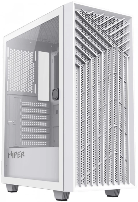 Компьютерный корпус Hiper DW-1 белый без БП ATX