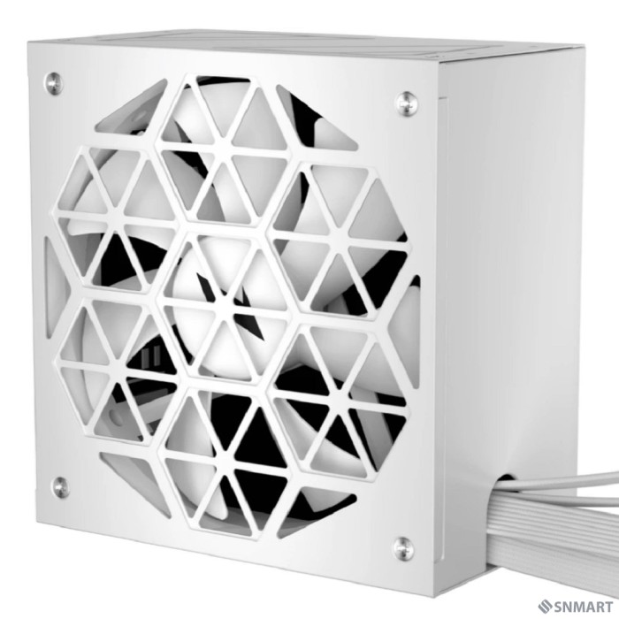 1STPLAYER ACK STANDARD 650W White / ATX 2.4, APFC, 80 PLUS Standard, Double Forward, Teapo main cap, 140mm fan, non-modular / HA-650AC1-WH