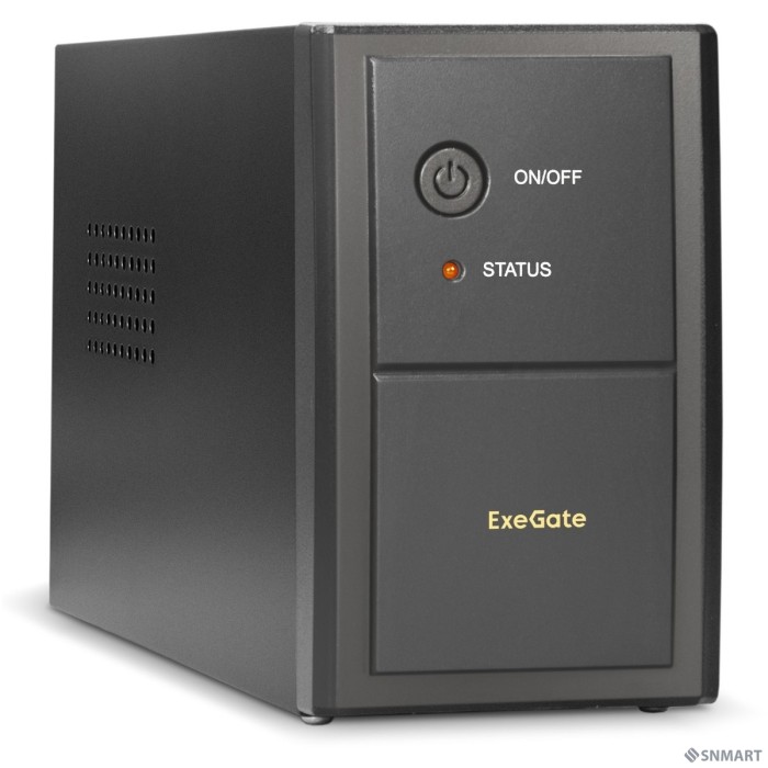 Exegate EP279215RUS ИБП ExeGate Power  Back BNB-450  <450VA, Black, 2 евророзетки>